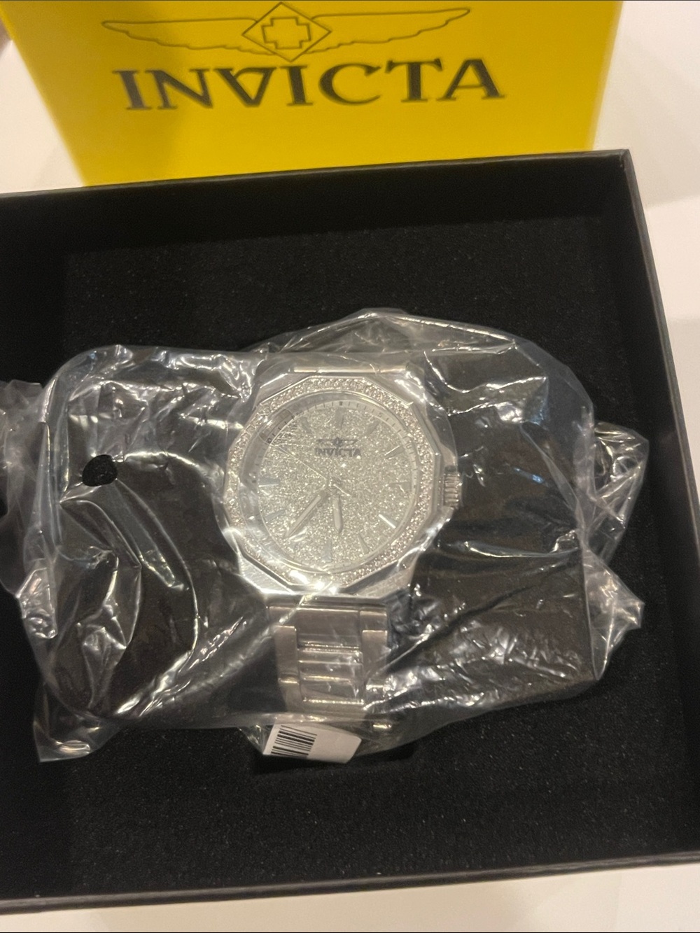 Invicta Speedway Women's Watch - 34mm, Steel (49128) Sparkly Watch for Woman - Picture 6 of 8